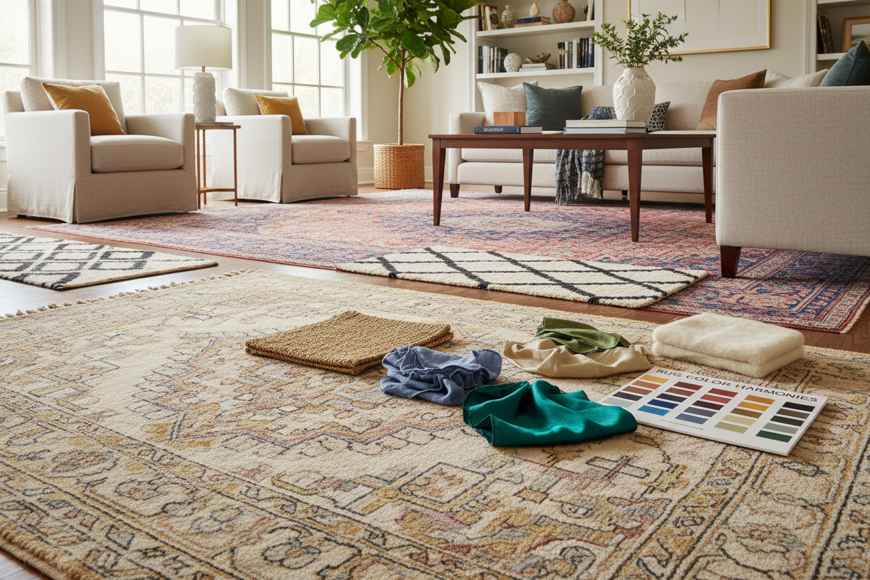 How to Choose the Perfect Rug: Materials, Sizes, and Colors